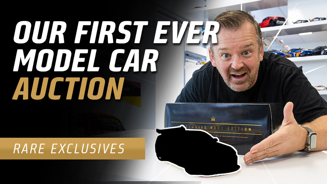 Watch Now: Our First Ever Model Car Auction! (Exclusive Rare Editions)