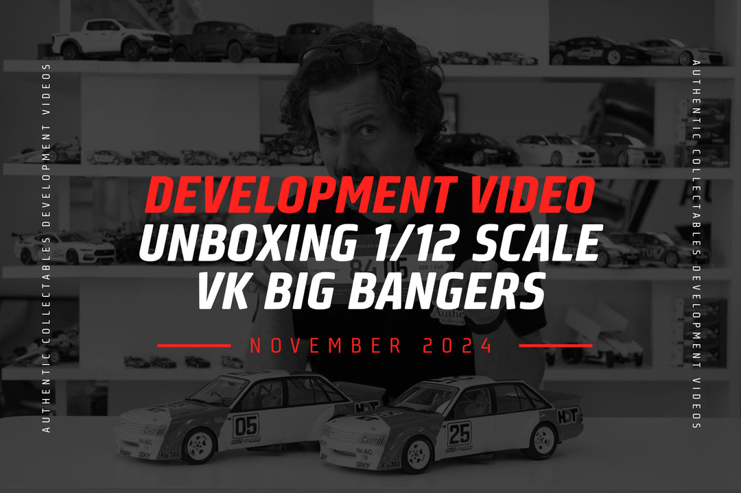 Development Video: Unboxing 1/12 Scale VK Big Bangers - November 2024