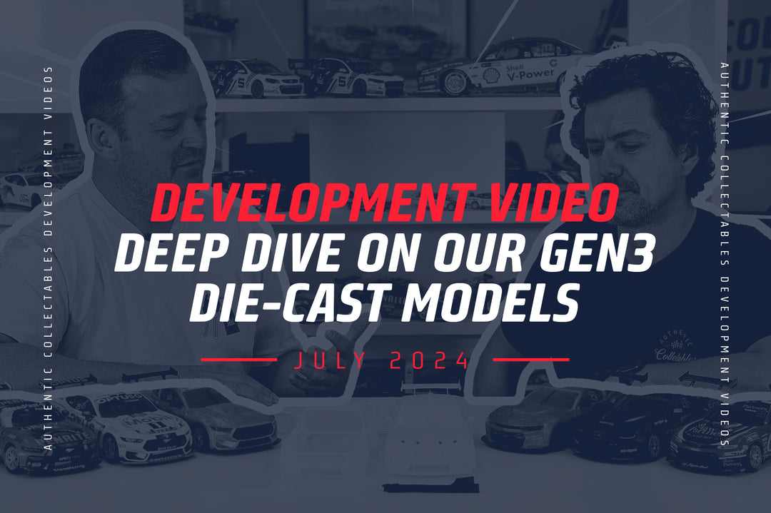 Gen3 Development Deep Dive: Discussing our new Mustang and Camaro Supercar Die-Cast Models