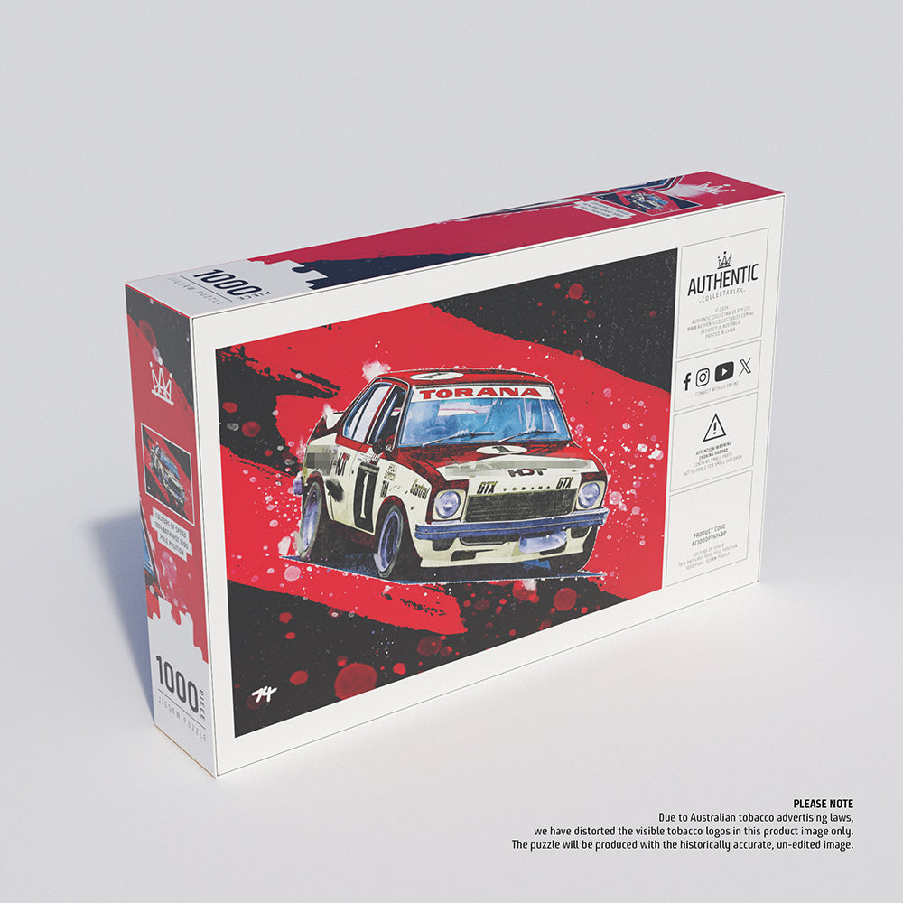 Colours Of Speed: 1974 Bathurst 1000 Pole Position 1000 Piece Jigsaw Puzzle (Pre-Order)