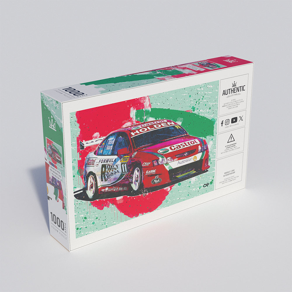 Colours Of Speed: 2004 Bathurst 1000 Pole Position 1000 Piece Jigsaw Puzzle (Pre-Order)