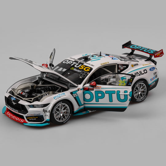 1:18 Mobil 1 Optus Racing #25 Ford Mustang GT - 2023 Supercars Championship Season