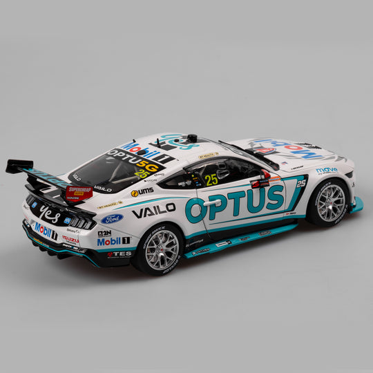 1:18 Mobil 1 Optus Racing #25 Ford Mustang GT - 2023 Supercars Championship Season