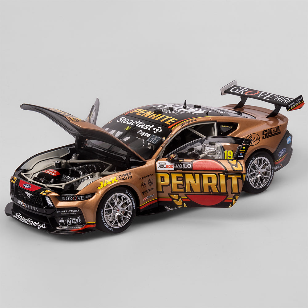 1:18 Penrite Racing #19 Ford Mustang GT - 2023 Adelaide 500 Winner