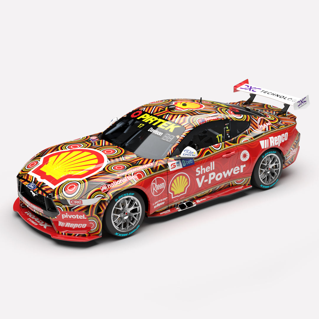 1:43 Shell V-Power Racing Team #17 Ford Mustang GT - 2024 Darwin Triple Crown Indigenous Round