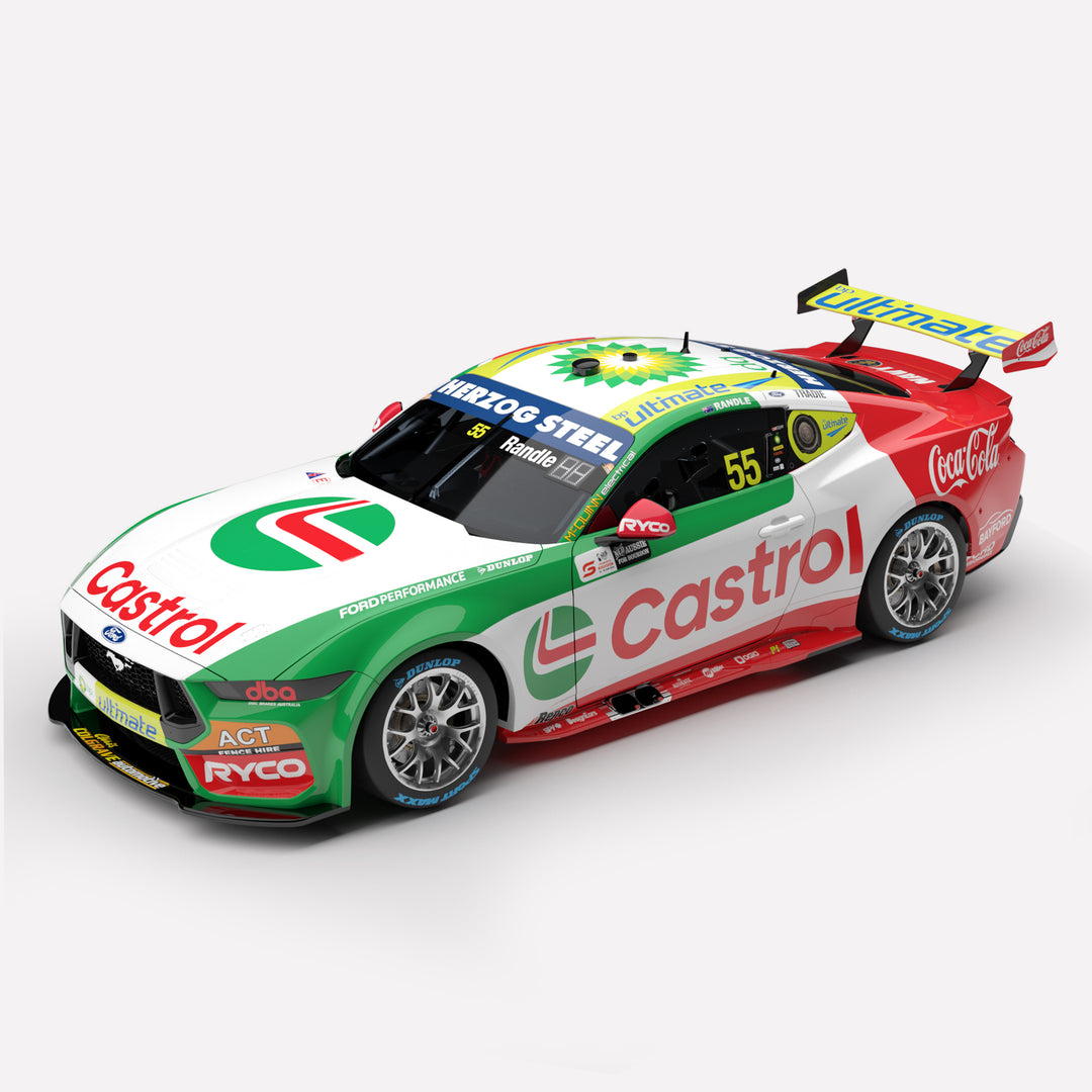 1:18 Tickford Racing #55 Ford Mustang GT - 2024 Tasmania SuperSprint Race 18 Pole Position