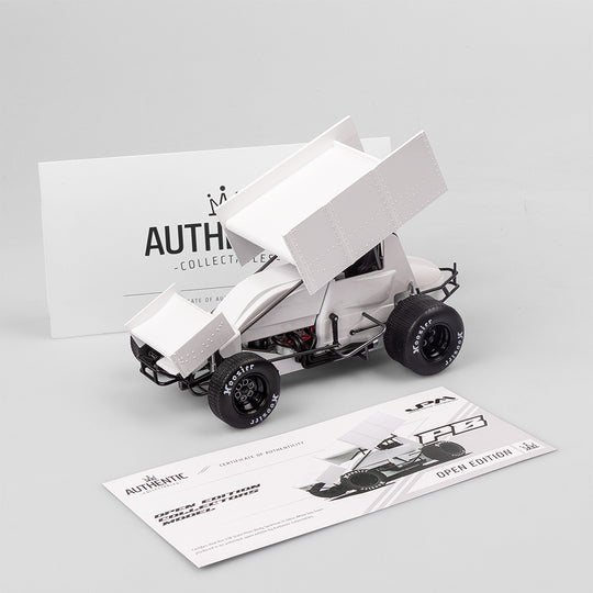 1:18 Plain Body Sprintcar - Gloss White