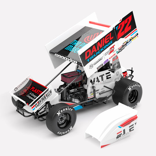 1:18 Jock Goodyer Racing #T22 Sprintcar - 2024 High Limit International: Perth