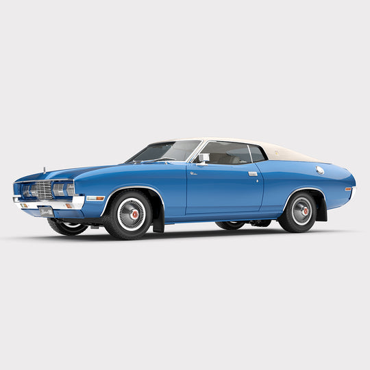 1:18 Ford P4 Landau - Cosmic Blue