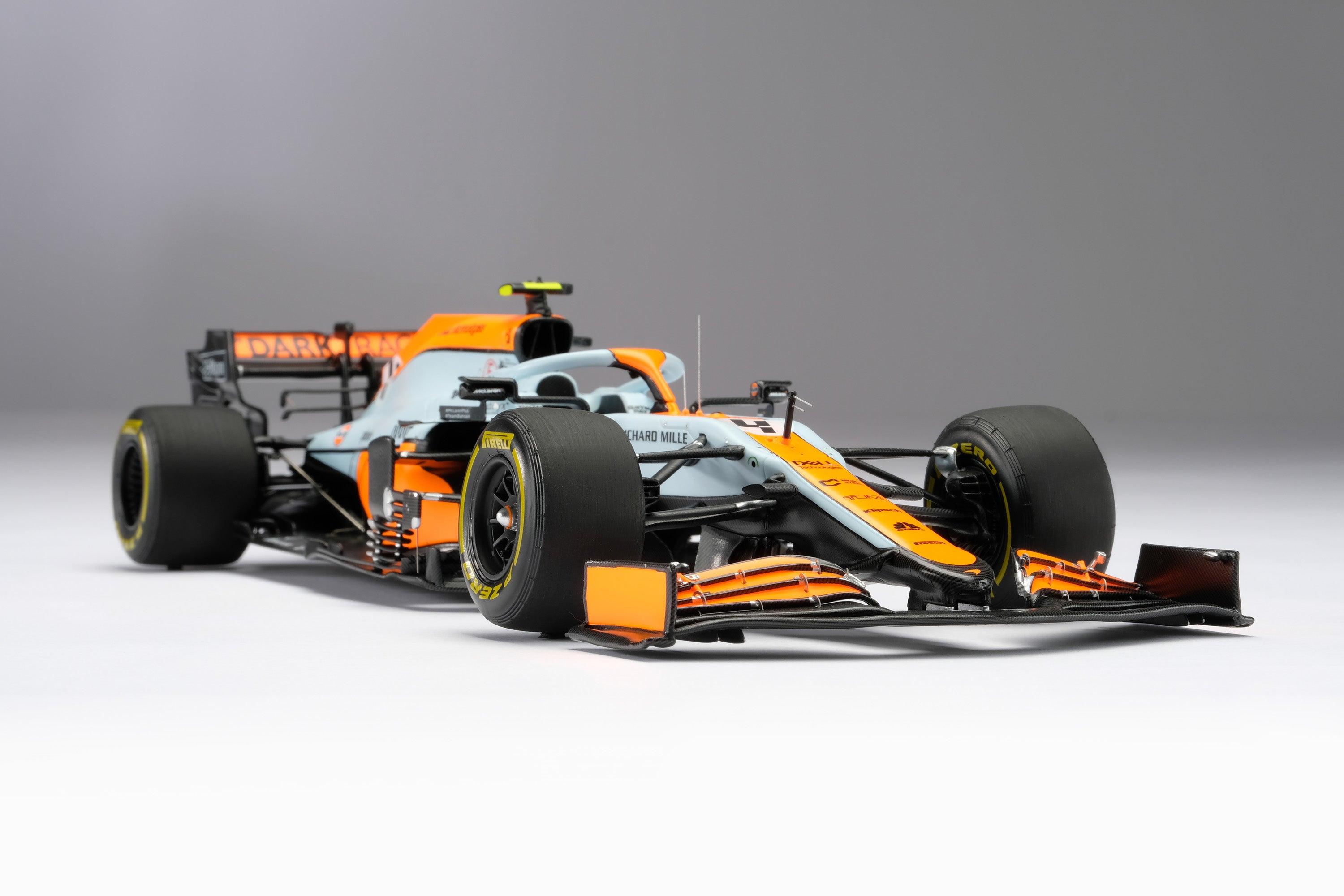 1:18 McLaren F1 Team #4 McLaren MCL35M - 2021 Monaco Grand Prix 